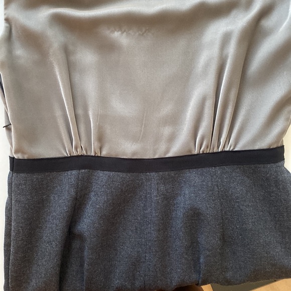 Club Monaco Gray Velvet Top Wool Skirt Dress size 10 - Picture 8 of 12